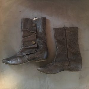 Livie & Luca Leather Boots, Size 9